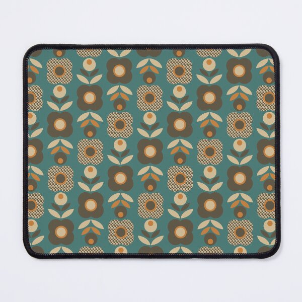 Item preview, Blomma, 1970s Groovy Retro Flower Seamless Pattern - Retro Styles designed and sold by BesanoStyle.