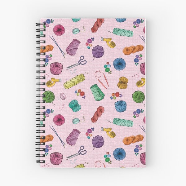 Item preview, A Knitter’s Guide to Life (Pink) designed and sold by artbymandymeow.