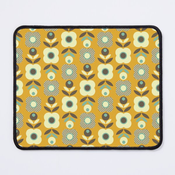 Item preview, Blomma, 1970s Groovy Retro Flower Seamless Pattern - Retro Styles designed and sold by BesanoStyle.