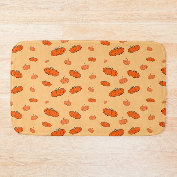 Item preview, Fall Autumn Orange Pumpkin Pattern  designed and sold by LaynsLeaf.