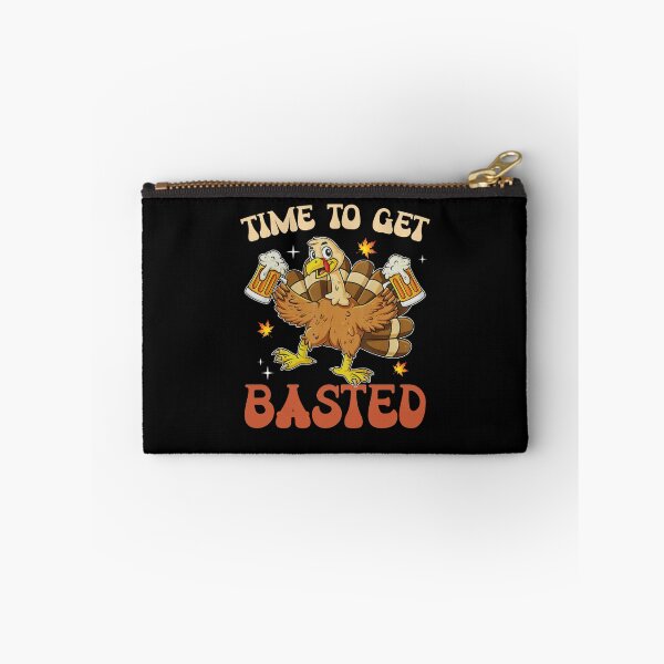 Item preview, Time To Get Basted Turkey Beer funny cute vintage thanksgiving drinking  designed and sold by beckadamr.