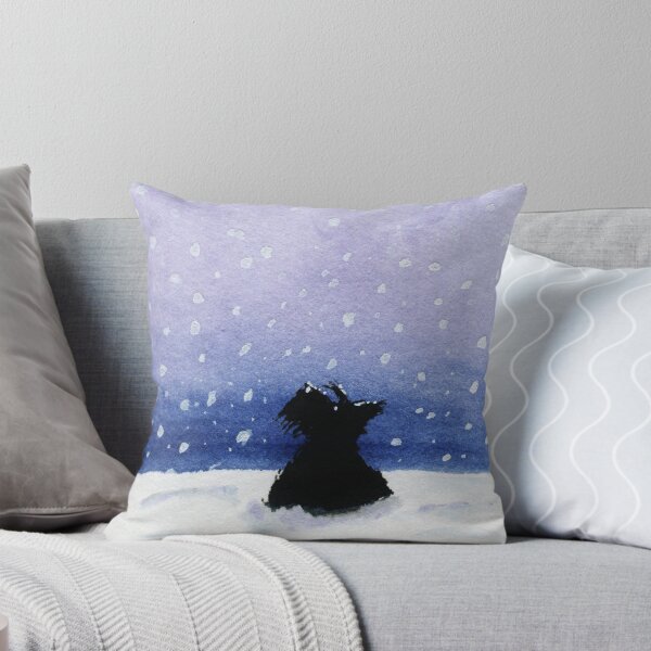 Item preview, Scottie Dog 'Snowing' designed and sold by archyscottie.