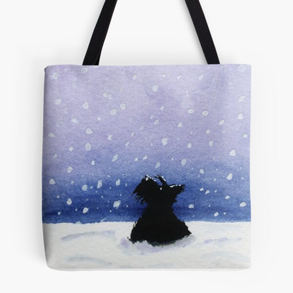 Item preview, Scottie Dog 'Snowing' designed and sold by archyscottie.