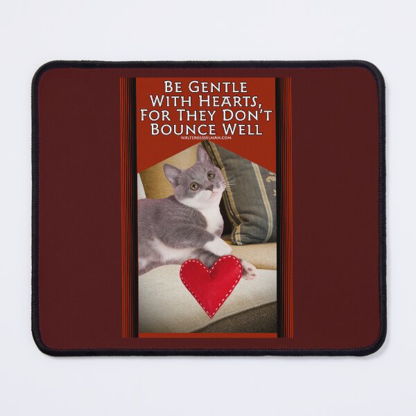 Item preview, Catmandu: Be Gentle With Hearts, For They Don’t Bounce Well. designed and sold by Walter G. Esselman.