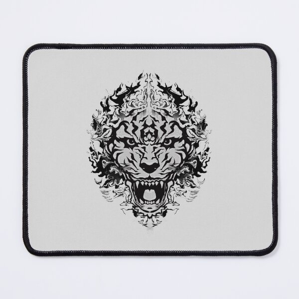 Item preview, Tiger Monster Black Fire designed and sold by unraven.