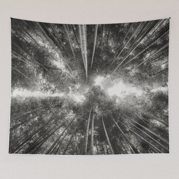 Item preview, Bamboo Forest (black and white) designed and sold by hraunphoto.