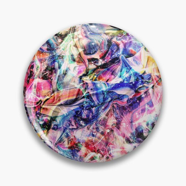 Aperçu de l'œuvre ÉTUDE DE CONCEPTION DE MOTIF #8 - Fées multicolores abstraites créée et vendue par DEL-Productions.