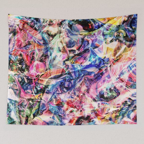 Item preview, PATTERN DESIGN STUDY #8 - Abstract Multicolored Wisps designed and sold by DEL-Productions.