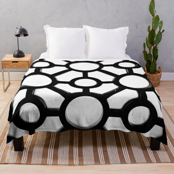 Item preview, PATTERN DESIGN STUDY #9 - Geometric Black Room Divider designed and sold by DEL-Productions.