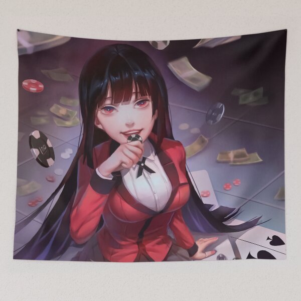 Item preview, Yumeko Jabami Kakegurui Compulsive Gambler Drawing For Otaku designed and sold by CharlesLevon.