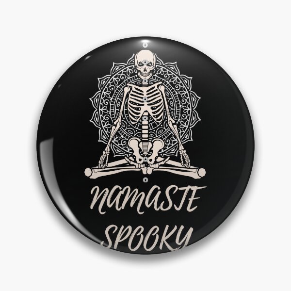 Item preview, Namaste Spooky designed and sold by CreativeLevelUp.