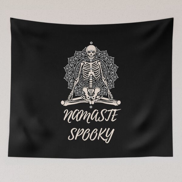 Item preview, Namaste Spooky designed and sold by CreativeLevelUp.