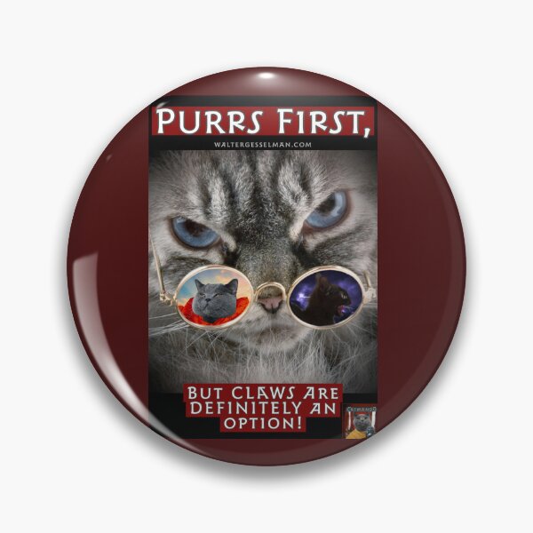 Item preview, Catmandu: Purr First, But Claws Are Definitely An Option designed and sold by Walter G. Esselman.