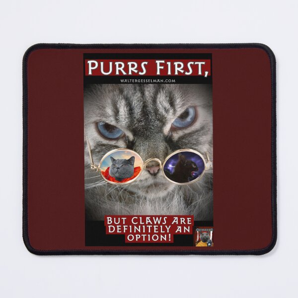 Item preview, Catmandu: Purr First, But Claws Are Definitely An Option designed and sold by Walter G. Esselman.