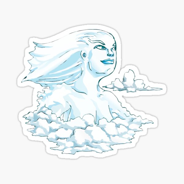 Wind Bust Sticker