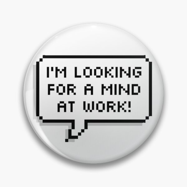 Item preview, Hamilton “looking for a mind at work” designed and sold by wishingrain.