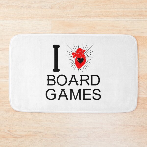 Item preview, I (realistically) Heart Board Games designed and sold by gamenighttees.