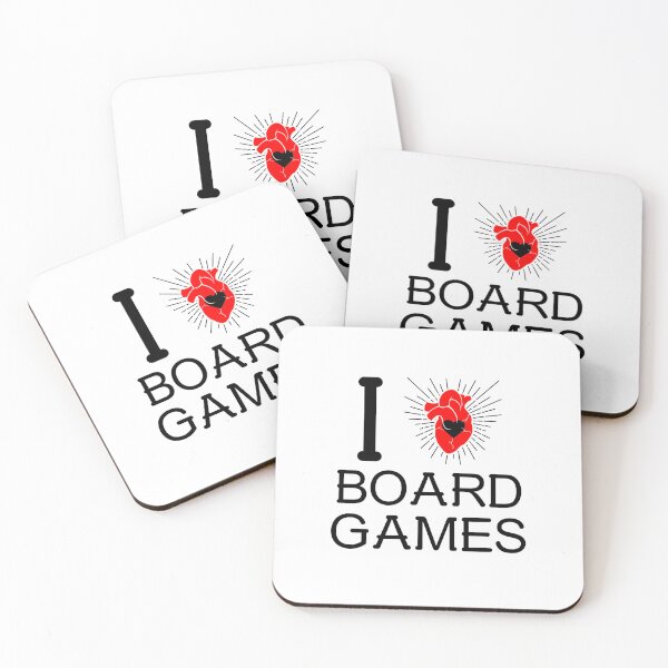 Item preview, I (realistically) Heart Board Games designed and sold by gamenighttees.