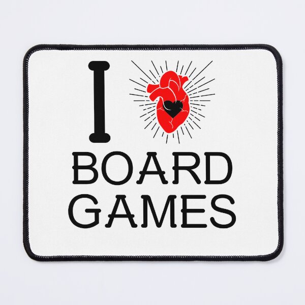 Item preview, I (realistically) Heart Board Games designed and sold by gamenighttees.