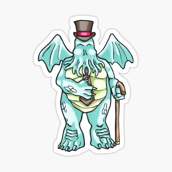 Dapper Cthulhu Sticker