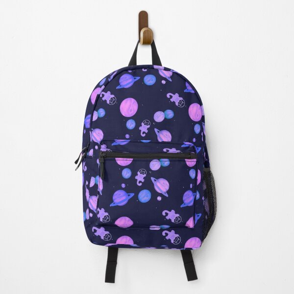 Item preview, Purple Dream Kawaii Space Cats - V2! Repeating Pattern designed and sold by RMH-MRH-ART.