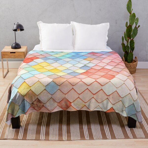 Item preview, PATTERN DESIGN STUDY #16 - Multicolored Concrete Tiles designed and sold by DEL-Productions.