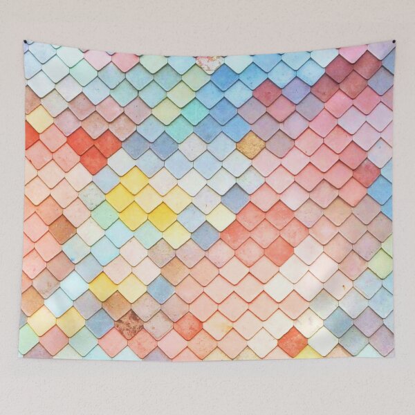 Item preview, PATTERN DESIGN STUDY #16 - Multicolored Concrete Tiles designed and sold by DEL-Productions.