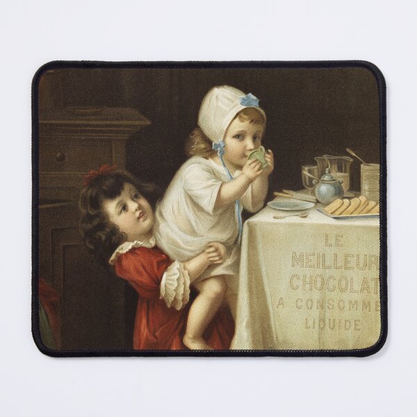 Item preview, CACAO VAN HOUTEN French Chocolate Drink 1890s Vintage French Poster designed and sold by retroposters.