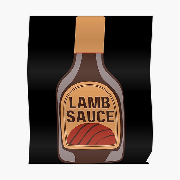 "Lamb Sauce Bottle Funny Due to the Economy This is My Halloween