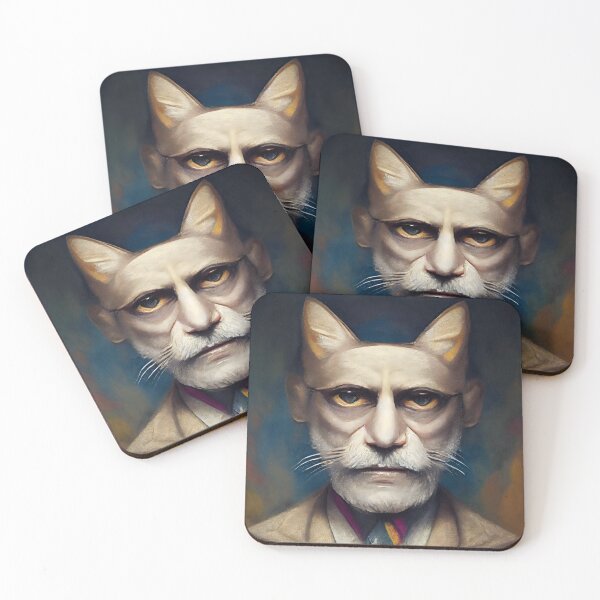 Artikelvorschau, Sigmund Freud Katze entworfen und verkauft von Ilthas.