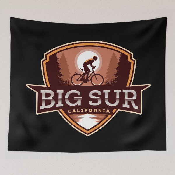 Item preview, Big Sur, California Biking designed and sold by LifeSpice.