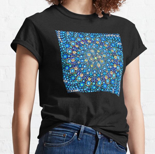 Happiness Mandala by April Cotton Dyck Classic T-Shirt