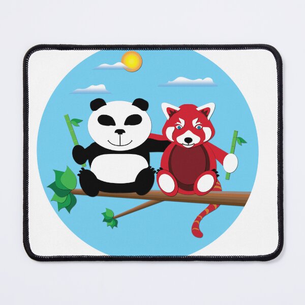 Item preview, Panda & Red Panda designed and sold by riomarcos.
