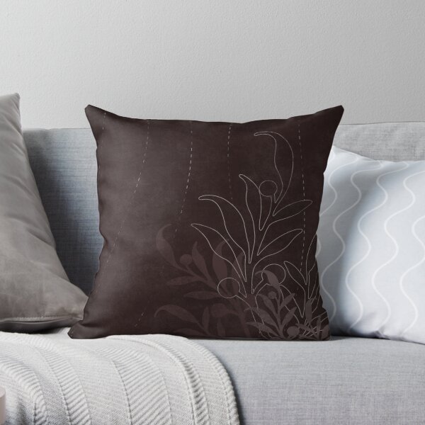 Secret Garden Throw Pillow