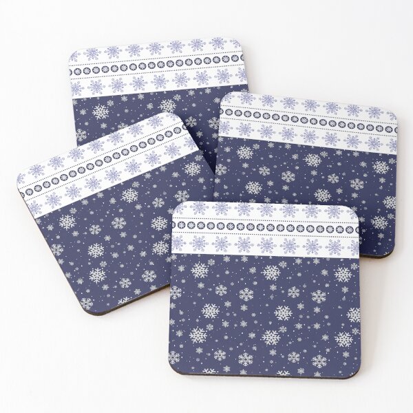 Item preview, Snowflakes falling on a winter night designed and sold by huape.