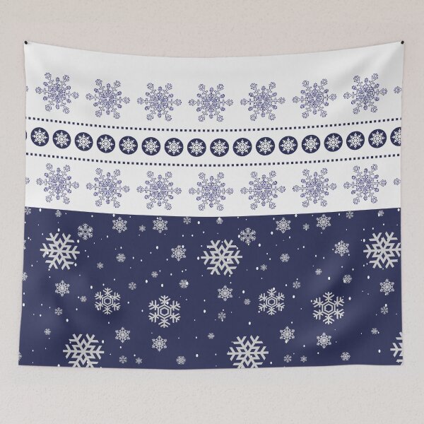 Item preview, Snowflakes falling on a winter night designed and sold by huape.