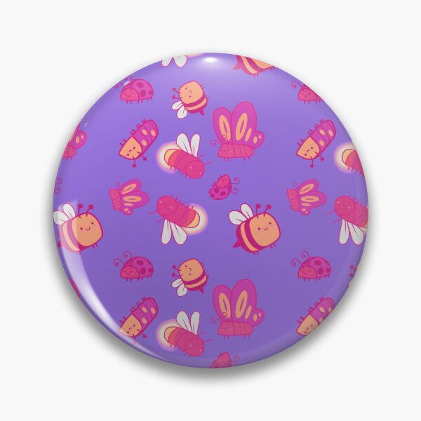 Item preview, Eden's Pastel Kawaii Bugs! Repeating Pattern designed and sold by RMH-MRH-ART.