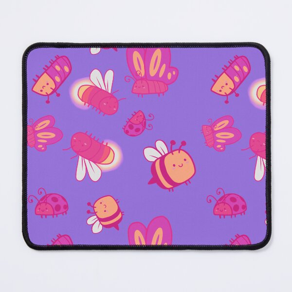 Item preview, Eden's Pastel Kawaii Bugs! Repeating Pattern designed and sold by RMH-MRH-ART.