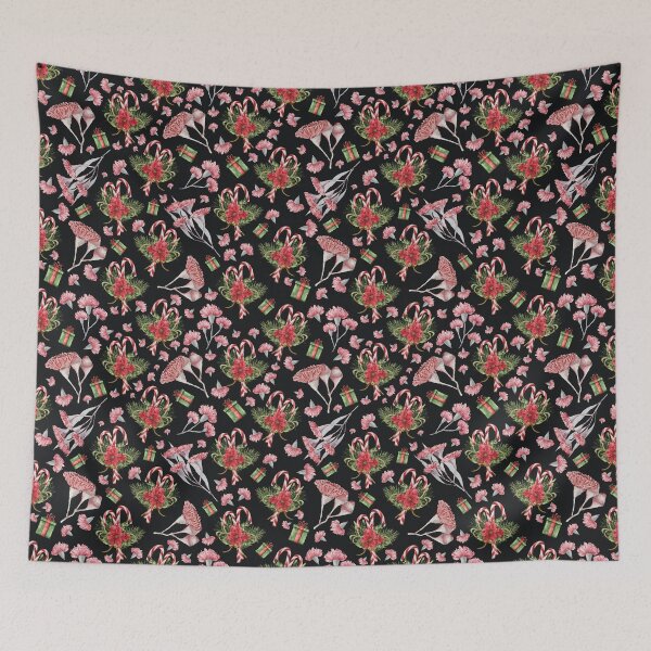 Item preview, Candy Canes and Gumnuts - An Australian Christmas Print designed and sold by Annalee Beer.