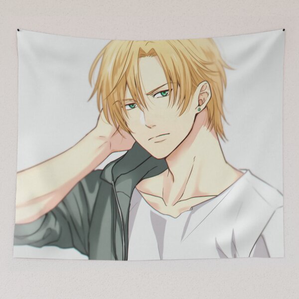 Item preview, Ash Lynx Banana Fish Drawing For Otaku designed and sold by CharlesLevon.