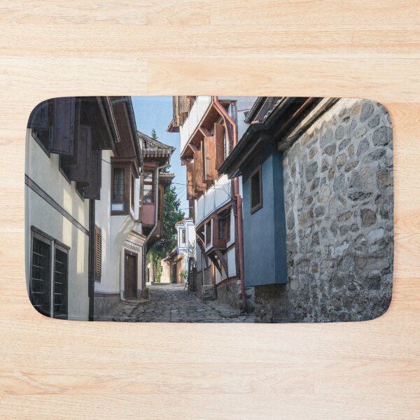 Item preview, Old Town Plovdiv - Revival Houses and Cobblestone Street designed and sold by Georgia Mizuleva.