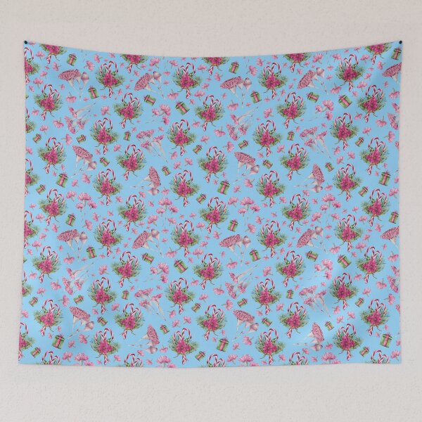 Item preview, Candy Canes and Gumnuts - An Australian Christmas Print designed and sold by Annalee Beer.