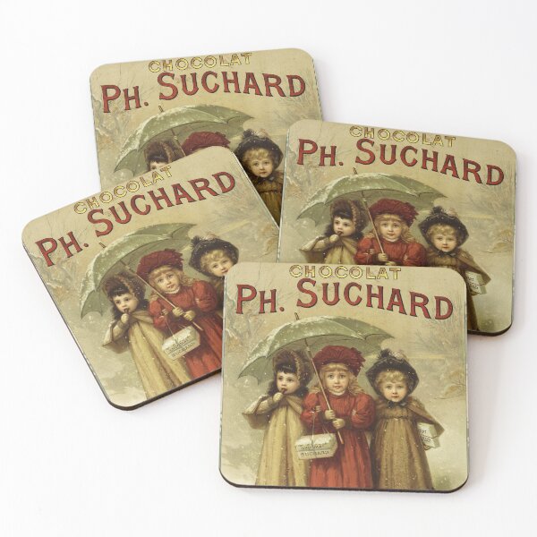 Item preview, CHOCOLAT PH SUCHARD Neuchatel Suisse Confectionery 1900s Vintage French Poster designed and sold by retroposters.