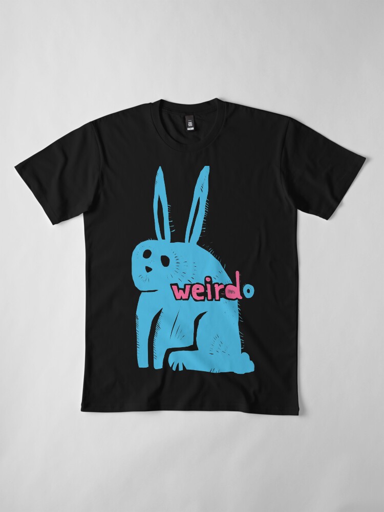 in walks weirdo t shirt