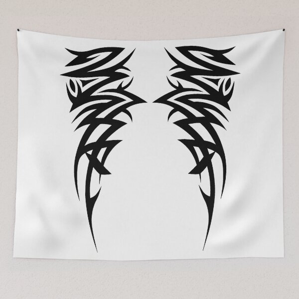 Item preview, wings on white background designed and sold by Uneautrevie.