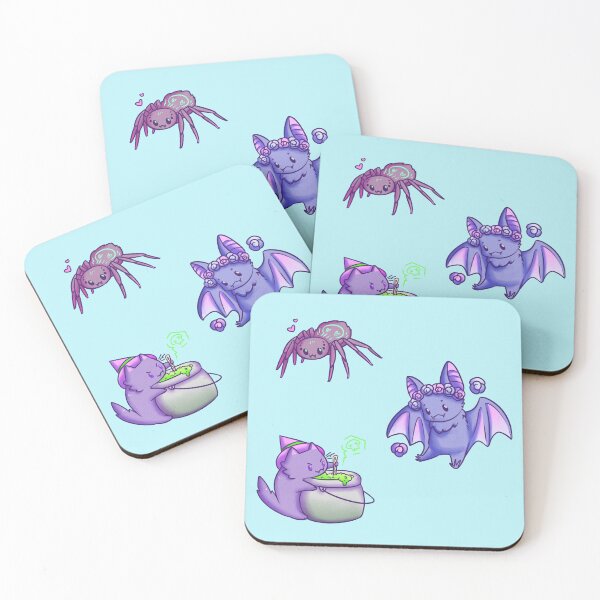 Item preview, Pastel Critters uwu designed and sold by Cardstock Crow.