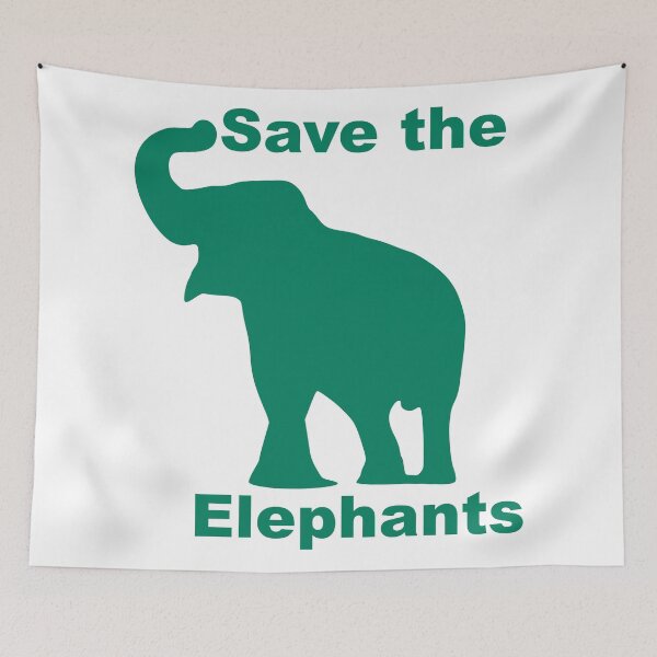 Item preview, Save the Elephants designed and sold by CharlyB.