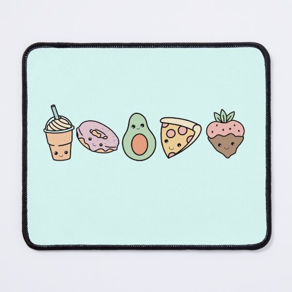 Item preview, Kawaii Snacks (aqua) designed and sold by artbymandymeow.