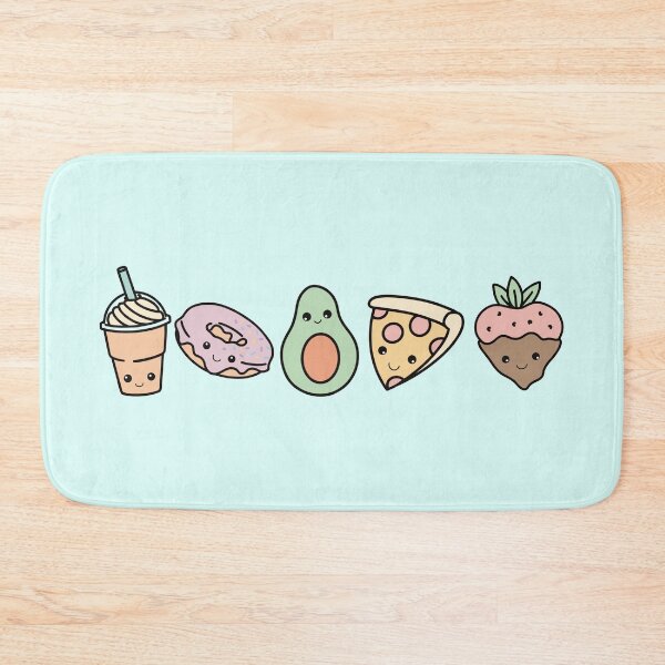 Item preview, Kawaii Snacks (aqua) designed and sold by artbymandymeow.