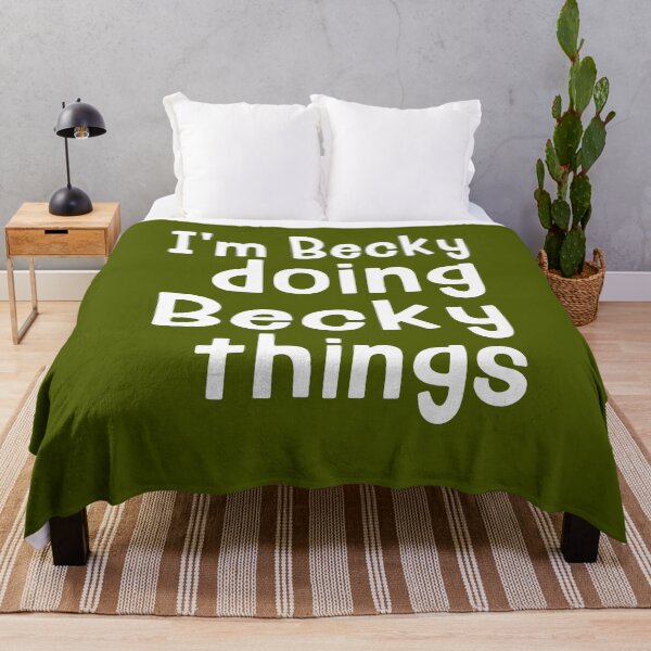 Item preview, I'm Becky Doing Becky Things Fun Personalized First Name s s T Unisex Sweat s Womens Ladies Kids designed and sold by marsacdurkesd.
